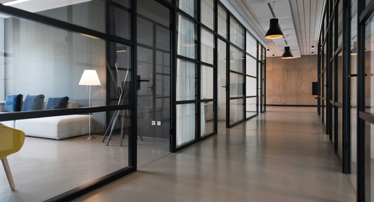 Website design and development team workspace for business websites